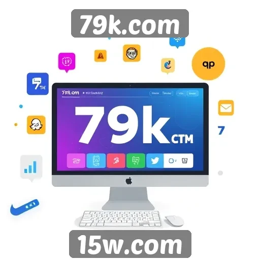 Recursos interativos do site 79k.com